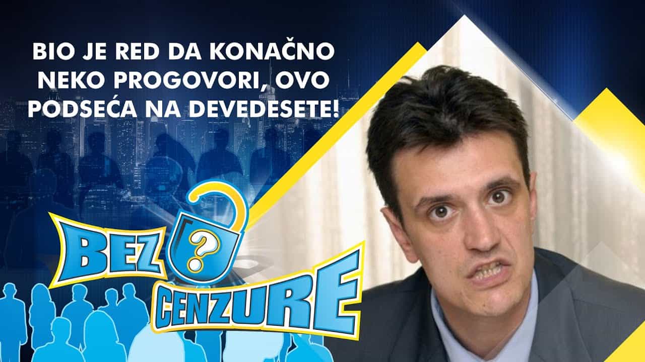 Владимир Цвијан - Био је ред да коначно неко проговори, ово подсећа на деведесете! (видео) Владимир Цвијан - Био је ред да коначно неко проговори, ово подсећа на деведесете! (видео)
