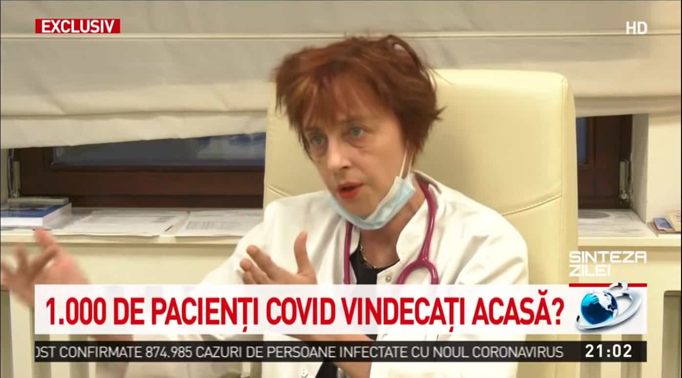 Флавиа Гросан, румунски пулмолог: „Kовид протокол који се примењује у болницама убија пацијенте!” (видео) Флавиа Гросан, румунски пулмолог: „Kовид протокол који се примењује у болницама убија пацијенте!” (видео)