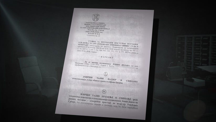 Неуобичајени разлози за тајно праћење инспектора Јовића који је ухапсио Беливука због убиства на шинама