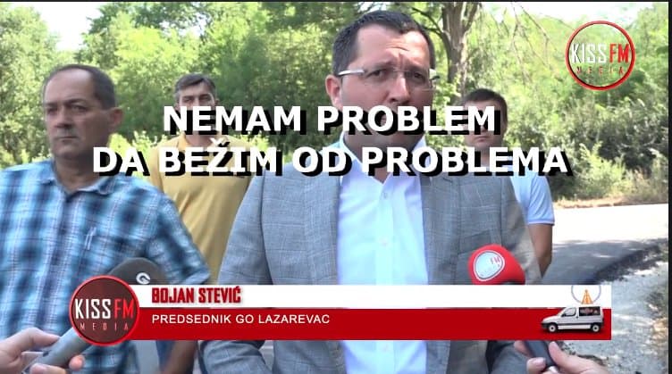 Лазаревац: Напредњачки председник општине Стевић јавно признао да бежи од проблема! (видео) Лазаревац: Напредњачки председник општине Стевић јавно признао да бежи од проблема! (видео)