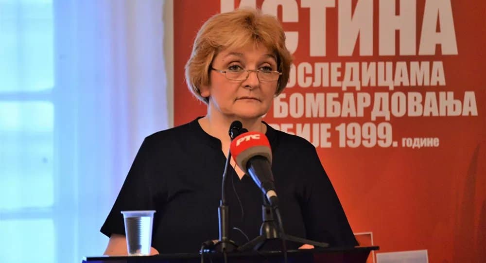 Даница Грујичић: Државни орган за утврђивање последица НАТО бомбардовања - није заживео Даница Грујичић: Државни орган за утврђивање последица НАТО бомбардовања - није заживео