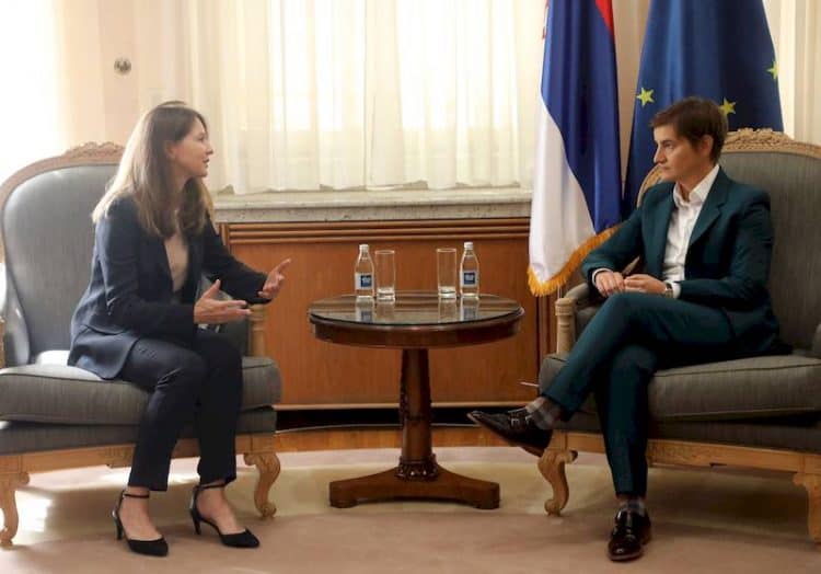 Брнабић са шефицом ММФ о структурним реформама и финансијској стабилности Србије Брнабић са шефицом ММФ о структурним реформама и финансијској стабилности Србије