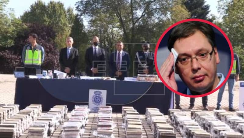 ДА ТЕ ПИТАМ? Чије ли је 2.6 тона коке Еурпопол запленио чим је Вучићу исти дан позлило?! ДА ТЕ ПИТАМ? Чије ли је 2.6 тона коке Еурпопол запленио чим је Вучићу исти дан позлило?!