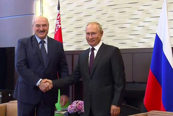 Путин и Лукашенко: Усаглашени сви програми о интеграцији Белорусије и Русије Путин и Лукашенко: Усаглашени сви програми о интеграцији Белорусије и Русије