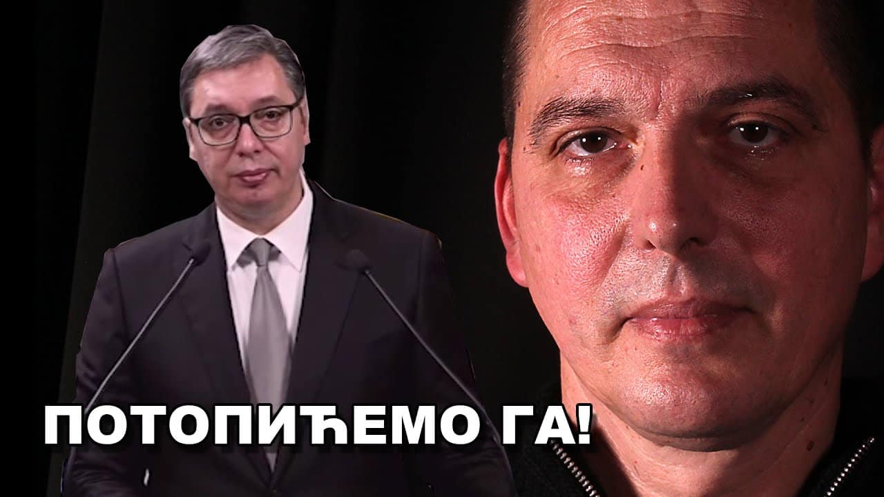 ДРЖАВУ ЈЕ ЗАРОБИЛА МАФИЈА, А ВУЧИЋ ЈЕ КУМ! „Ја вам обећавам, у априлу месецу он неће бити председник Србије!“ (видео) ДРЖАВУ ЈЕ ЗАРОБИЛА МАФИЈА, А ВУЧИЋ ЈЕ КУМ! „Ја вам обећавам, у априлу месецу он неће бити председник Србије!“ (видео)