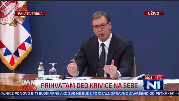 Вучић јавно признао да "планира уништавање живота људи" (видео) Вучић јавно признао да "планира уништавање живота људи" (видео)
