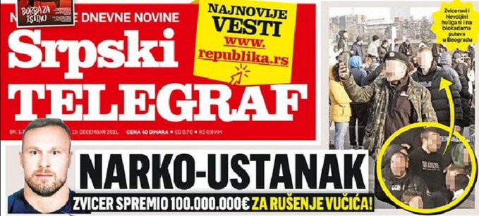 Вучић преко таблоида прогласио хероје с Кошара и Паштрика за мафију Кавачког клана Вучић преко таблоида прогласио хероје с Кошара и Паштрика за мафију Кавачког клана