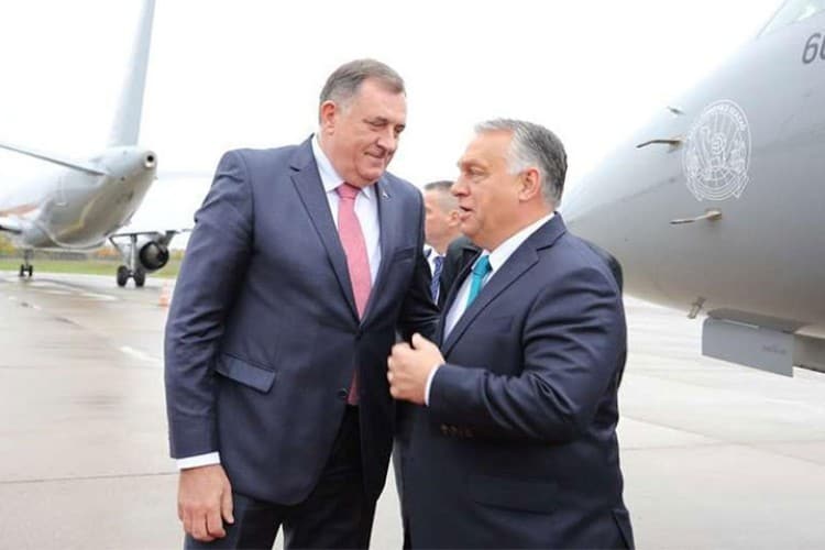 Орбан честитао Додику на изборној победи Орбан честитао Додику на изборној победи