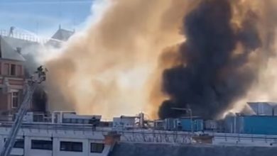 Велики пожар у фабрици новца у Банци Француске, много повређених (видео) Велики пожар у фабрици новца у Банци Француске, много повређених (видео)