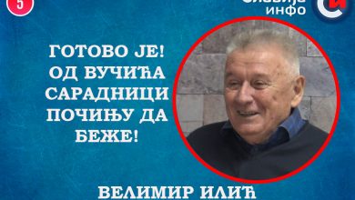 ИНТЕРВЈУ: Велимир Илић - Готово је! Од Вучића сарадници почињу да беже! (видео)