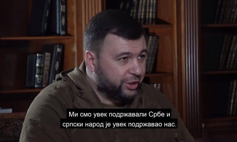 ЗАРКОВИЋ СА ПУШИЛИНОМ У ДОЊЕЦКУ: Шта председник ДНР мисли о Србима? (ВИДЕО)