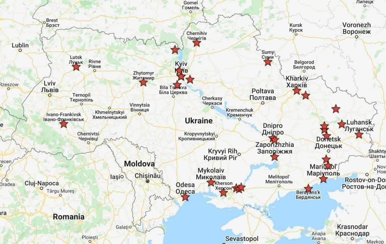 ГОРИ НА СВЕ СТРАНЕ: Русија уништила украјински ПВО, магацине са оружјем, војне базе (видео) ГОРИ НА СВЕ СТРАНЕ: Русија уништила украјински ПВО, магацине са оружјем, војне базе (видео)
