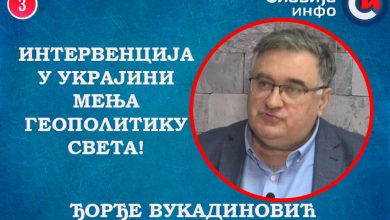 Ђорђе Вукадиновић - Интервенција у Украјини мења геополитику целог света! (видео)