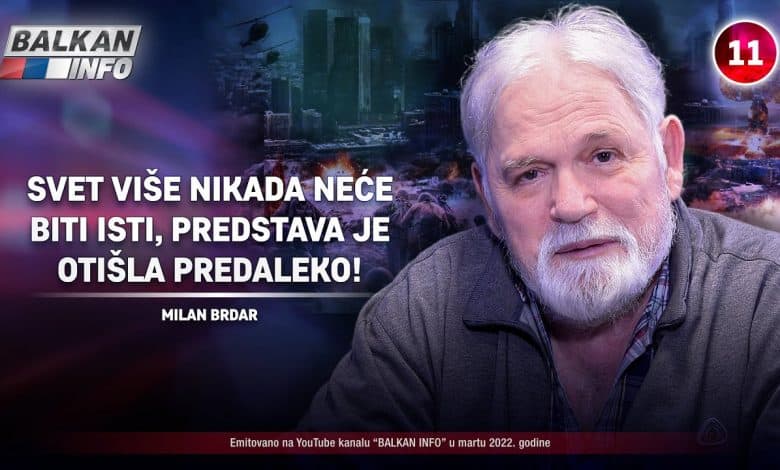 Милан Брдар: Свет више никада неће бити исти, представа је отишла предалеко! (видео) Милан Брдар: Свет више никада неће бити исти, представа је отишла предалеко! (видео)