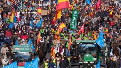 Шпанија: Масовни протести због раста цена хране, енергије и горива (видео) Шпанија: Масовни протести због раста цена хране, енергије и горива (видео)