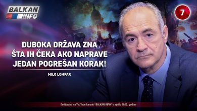 Мило Ломпар: Дубока држава зна шта их чека ако направе један погрешан корак! (видео) Мило Ломпар: Дубока држава зна шта их чека ако направе један погрешан корак! (видео)