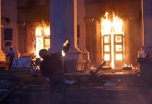 На данашњи дан 2014. год. украјински нацисти спалили 48 људи у Одеси На данашњи дан 2014. год. украјински нацисти спалили 48 људи у Одеси