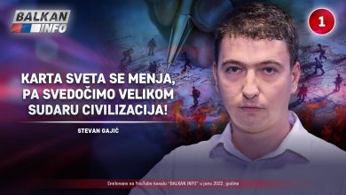 Стеван Гајић - Kарта света се мења, сведочимо великом судару цивилизација! (видео) Стеван Гајић - Kарта света се мења, сведочимо великом судару цивилизација! (видео)