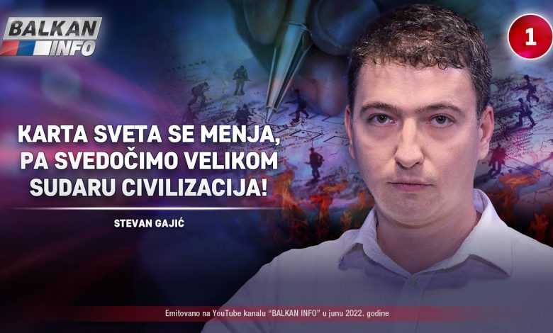 Стеван Гајић - Kарта света се мења, сведочимо великом судару цивилизација! (видео) Стеван Гајић - Kарта света се мења, сведочимо великом судару цивилизација! (видео)