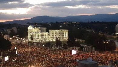 На улицама Скопља 70.000 противника бугаризације Македоније На улицама Скопља 70.000 противника бугаризације Македоније