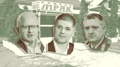 Нарко дилер Kолувија и директор ВОА Стојковић на састанку у "Мраку" Нарко дилер Kолувија и директор ВОА Стојковић на састанку у "Мраку"