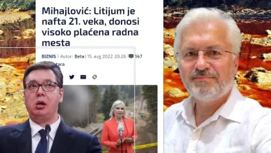 Ви и Александар Вучић УНИШТИЋЕТЕ преко 10.000 сеоских домаћинстава, прерада литијума је СМРТНА ОПАСНОСТ Ви и Александар Вучић УНИШТИЋЕТЕ преко 10.000 сеоских домаћинстава, прерада литијума је СМРТНА ОПАСНОСТ