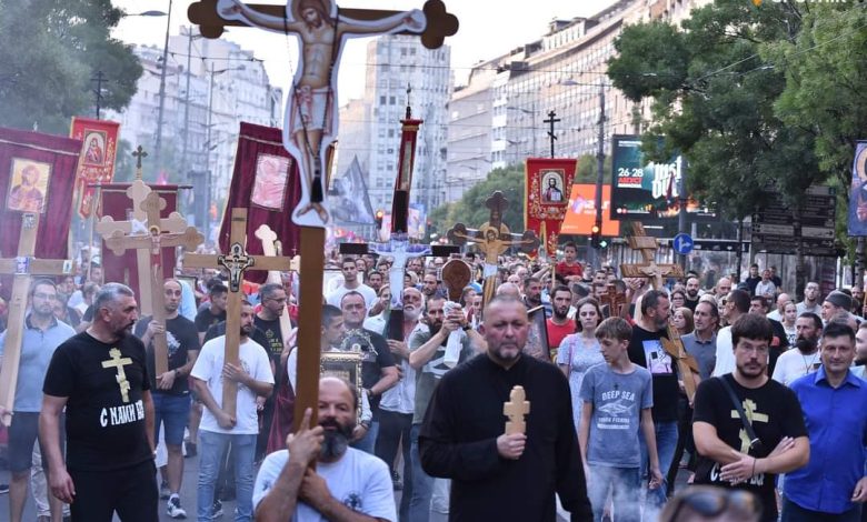 Протојереј Јован Пламенац: Европрајд као ритуално укопавање српског рода Протојереј Јован Пламенац: Европрајд као ритуално укопавање српског рода