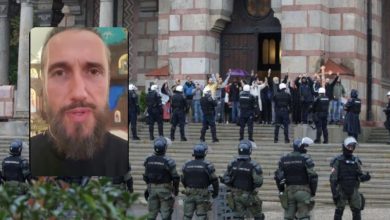 Порука српског свештеника припадницима српске полиције (видео) Порука српског свештеника припадницима српске полиције (видео)