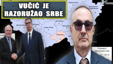 Проф Калајжић открио: Вучић је разоружао Србе и испоручио их Албанцима! (видео) Проф Калајжић открио: Вучић је разоружао Србе и испоручио их Албанцима! (видео)