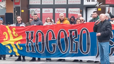 Издали сте Србију! Протест косметских Срба испред седишта СНС и Српске листе (видео) Издали сте Србију! Протест косметских Срба испред седишта СНС и Српске листе (видео)