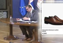 Вучић „бранио Косово“ у ципелама од 1.900 евра Вучић „бранио Косово“ у ципелама од 1.900 евра