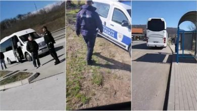 Полиција зауставила више од 80 аутобуса са грађанима који су кренули на скуп у Београд и упутила их на „ванредни технички преглед“ Полиција зауставила више од 80 аутобуса са грађанима који су кренули на скуп у Београд и упутила их на „ванредни технички преглед“