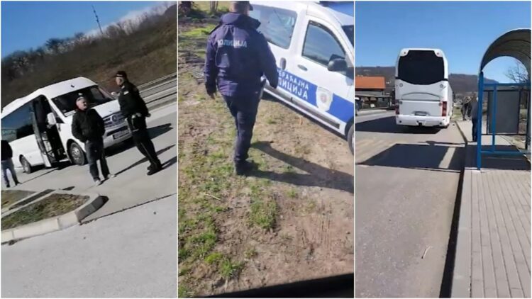 Полиција зауставила више од 80 аутобуса са грађанима који су кренули на скуп у Београд и упутила их на „ванредни технички преглед“ Полиција зауставила више од 80 аутобуса са грађанима који су кренули на скуп у Београд и упутила их на „ванредни технички преглед“
