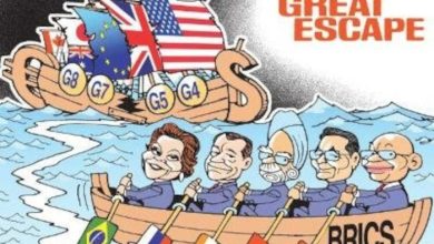 Земље БРИКС-а имају већи БДП-а прилагођен ППП-у од Г7 Земље БРИКС-а имају већи БДП-а прилагођен ППП-у од Г7