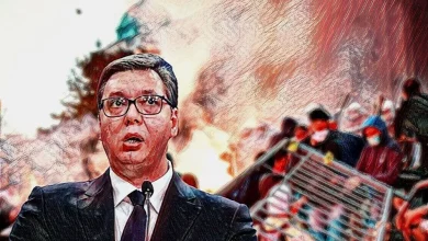 Вучић се једино плаши улице: Попушта само кад га народ притера уза зид Вучић се једино плаши улице: Попушта само кад га народ притера уза зид