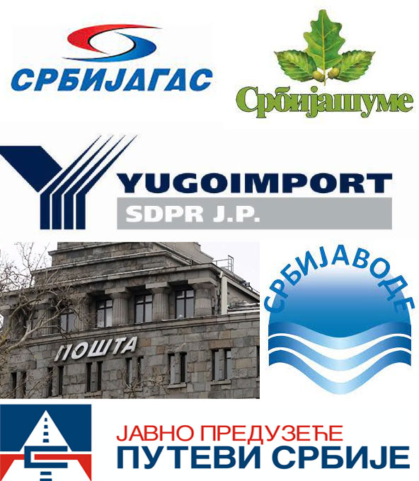 Шта у власништву имају 23 велика јавна предузећа која ће постати акционарска друштва, или ДОО?