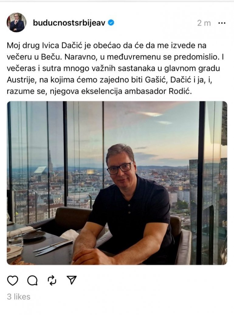 Па водио те кољач Хашим Тачи на стејк и вино у Вашингтону!