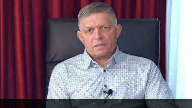 Фицо у првом обраћању после атентата: Великим силама сметало што сам одбио бомбардовање Београда (видео) Фицо у првом обраћању после атентата: Великим силама сметало што сам одбио бомбардовање Београда (видео)
