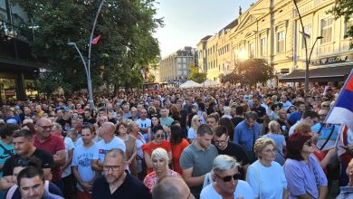 Реке народа на протестима против ископавања литијума у Шапцу, Аранђеловцу, Краљеву, Љигу и Барајеву (фото, видео) Реке народа на протестима против ископавања литијума у Шапцу, Аранђеловцу, Краљеву, Љигу и Барајеву (фото, видео)