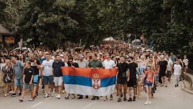 Протест против Рио Тинта у Ваљеву (фото, видео) Протест против Рио Тинта у Ваљеву (фото, видео)