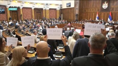 Владајућа већина у Скупштини Србије одбацила предлог закона којим би се забранило ископавање литијума Владајућа већина у Скупштини Србије одбацила предлог закона којим би се забранило ископавање литијума