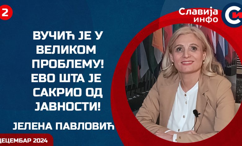 ИНТЕРВЈУ: Јелена Павловић - Ово је Вучић сакрио од јавности! (видео) ИНТЕРВЈУ: Јелена Павловић - Ово је Вучић сакрио од јавности! (видео)