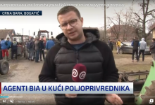 Десетак припадника БИА упало у кућу пољопривредника, испитују га сатима Десетак припадника БИА упало у кућу пољопривредника, испитују га сатима