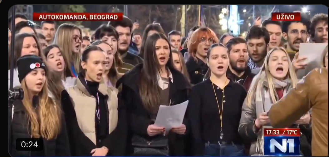Београд: Ово нећете видети у режимским и окупационим медијима (видео) Београд: Ово нећете видети у режимским и окупационим медијима (видео)