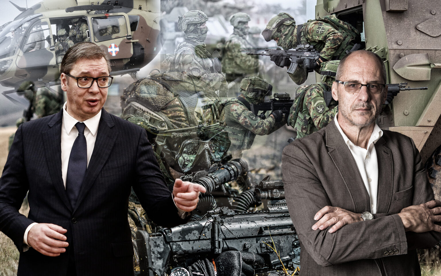 Пензионисани генерал Петар Радојчић у ауторском тексту упозорава: Александар Вучић припрема терен за грађанске сукобе