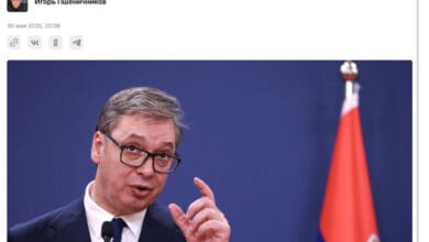 Руски медији: Александар Вучић је де-факто директни саучесник у убијању руског народа Руски медији: Александар Вучић је де-факто директни саучесник у убијању руског народа