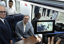 Вучић и напредна банда искористили реконструкцију пруге за пљачку преко 700 милиона евра! (видео) Вучић и напредна банда искористили реконструкцију пруге за пљачку преко 700 милиона евра! (видео)