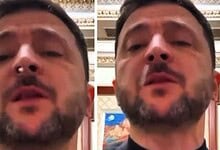 Зеленском усред „обраћања нацији“ из носа излетео кокаин?