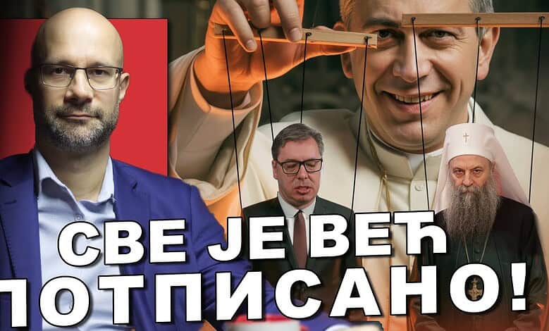 Игор Јарамаз: Постигнут је монструозан договор имеђу СНС, СПЦ и Ватикана! (видео) Игор Јарамаз: Постигнут је монструозан договор имеђу СНС, СПЦ и Ватикана! (видео)