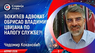 Чедомир Kокановић: Ево ко је обрисао Владимира Цвијана! (видео) Чедомир Kокановић: Ево ко је обрисао Владимира Цвијана! (видео)